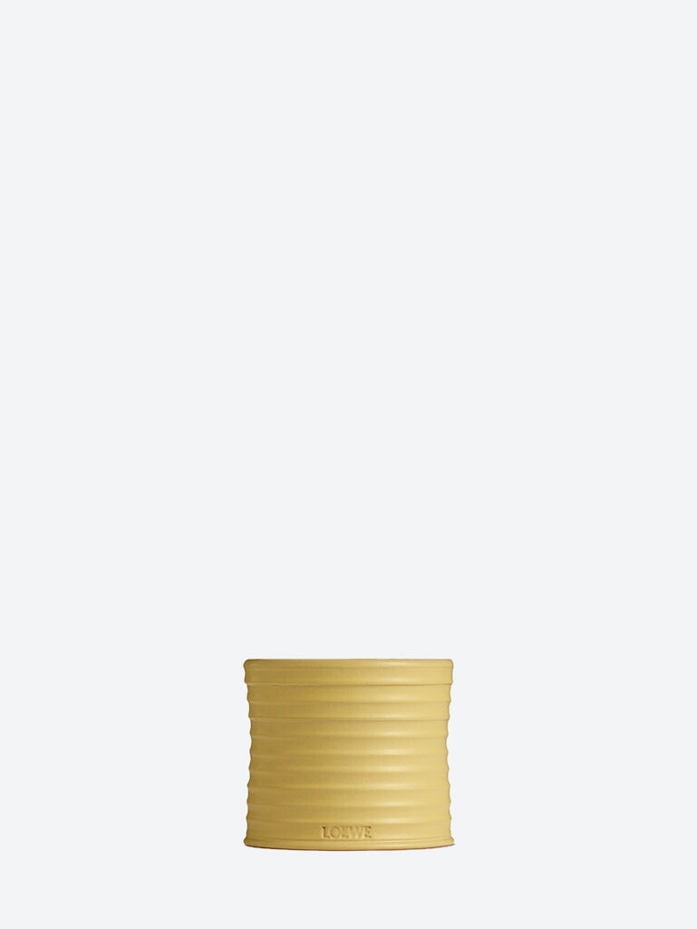 Medium honeysuckle ceramic candle 1