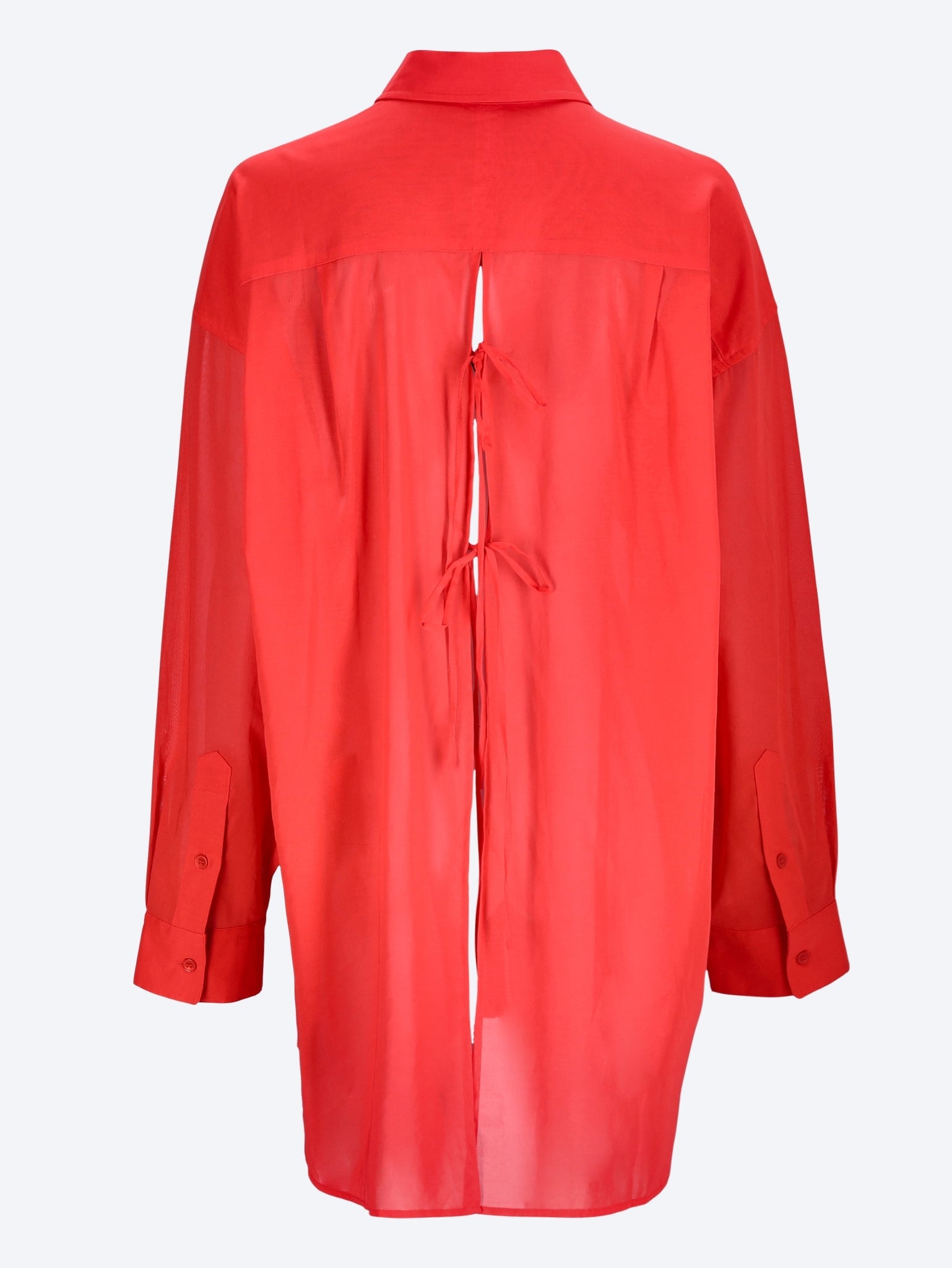 Melia open-back shirt 3
