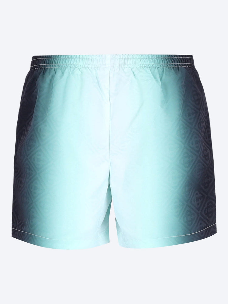 Mens jacquard printed swim shorts 3