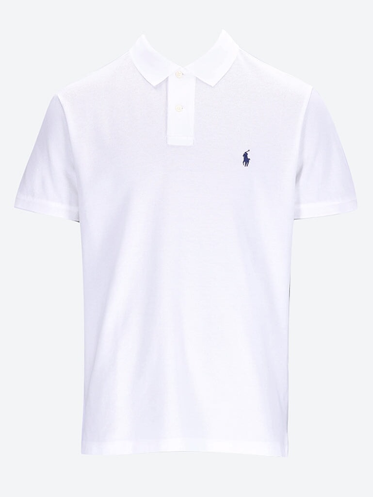 Mesh short sleeve polo shirt 1