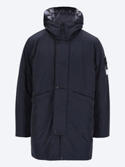 Micro twill long parka ref: