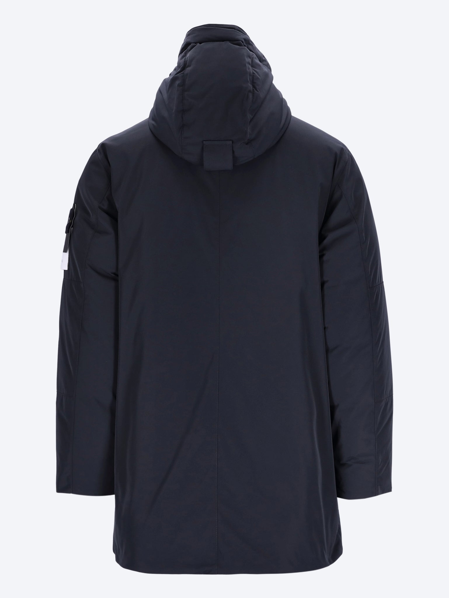Micro twill long parka 3