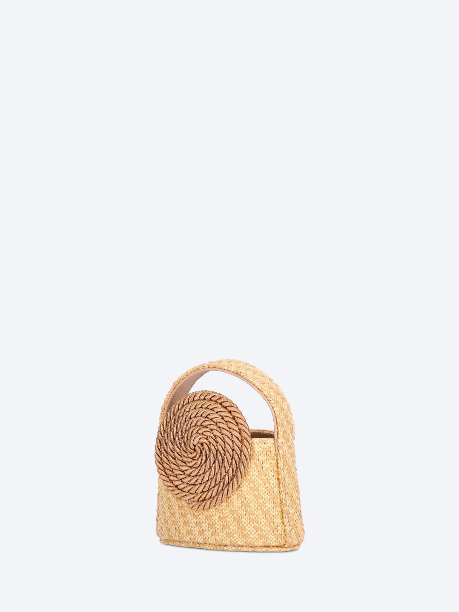 Mini gunther passementerie straw handbag 2