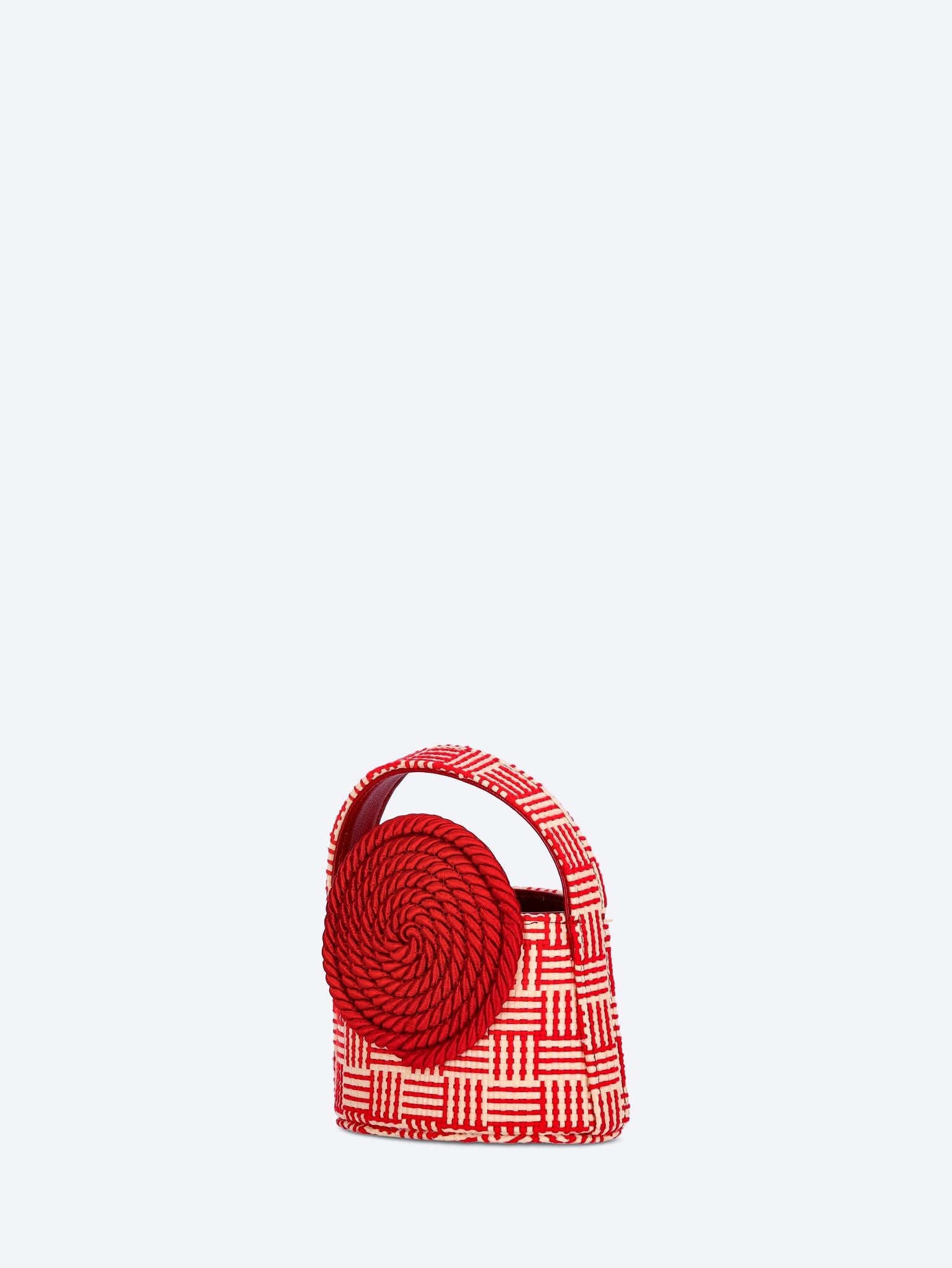 Mini gunther passementerie straw handbag 2