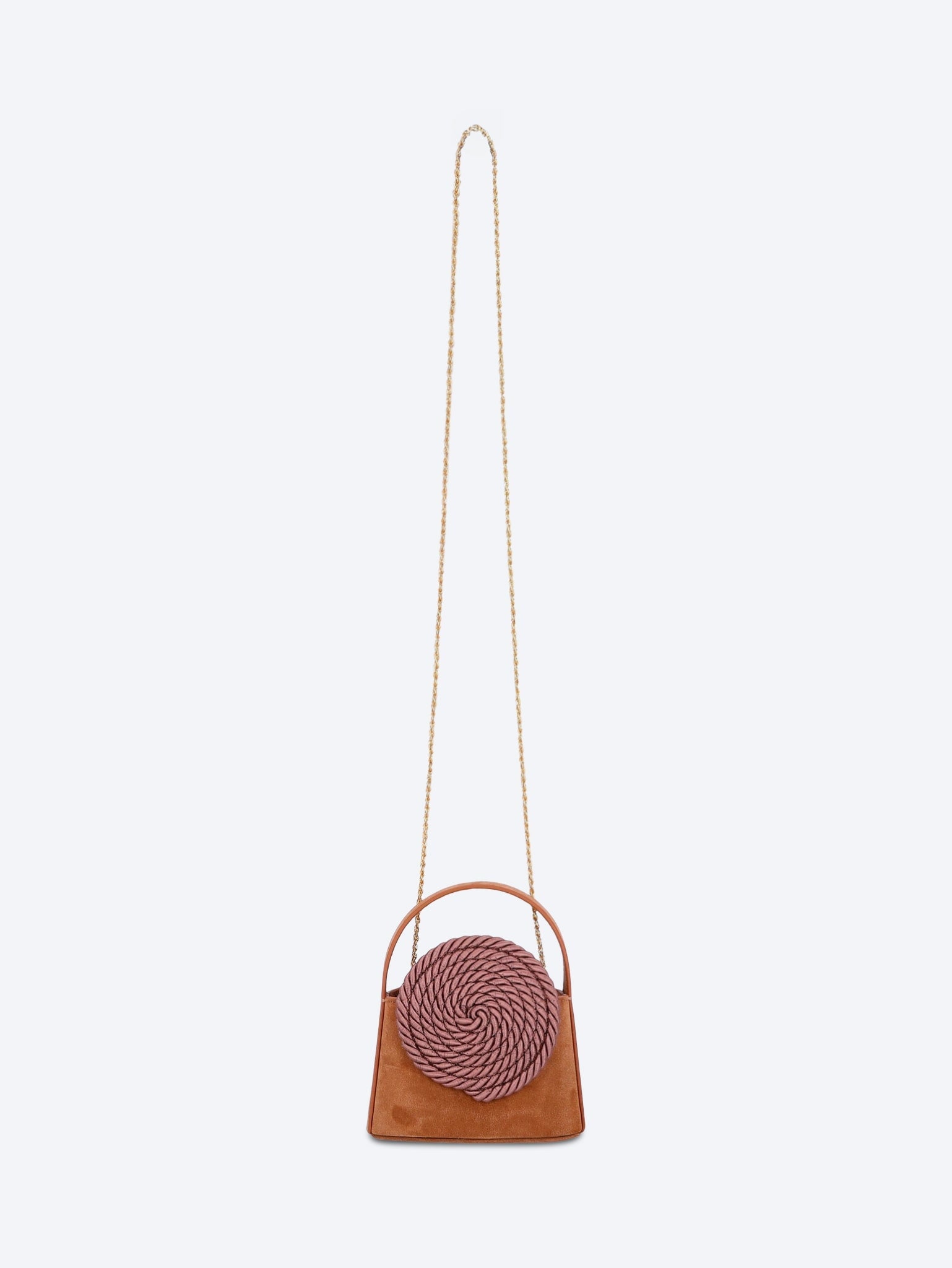 Mini gunther suede handbag 3