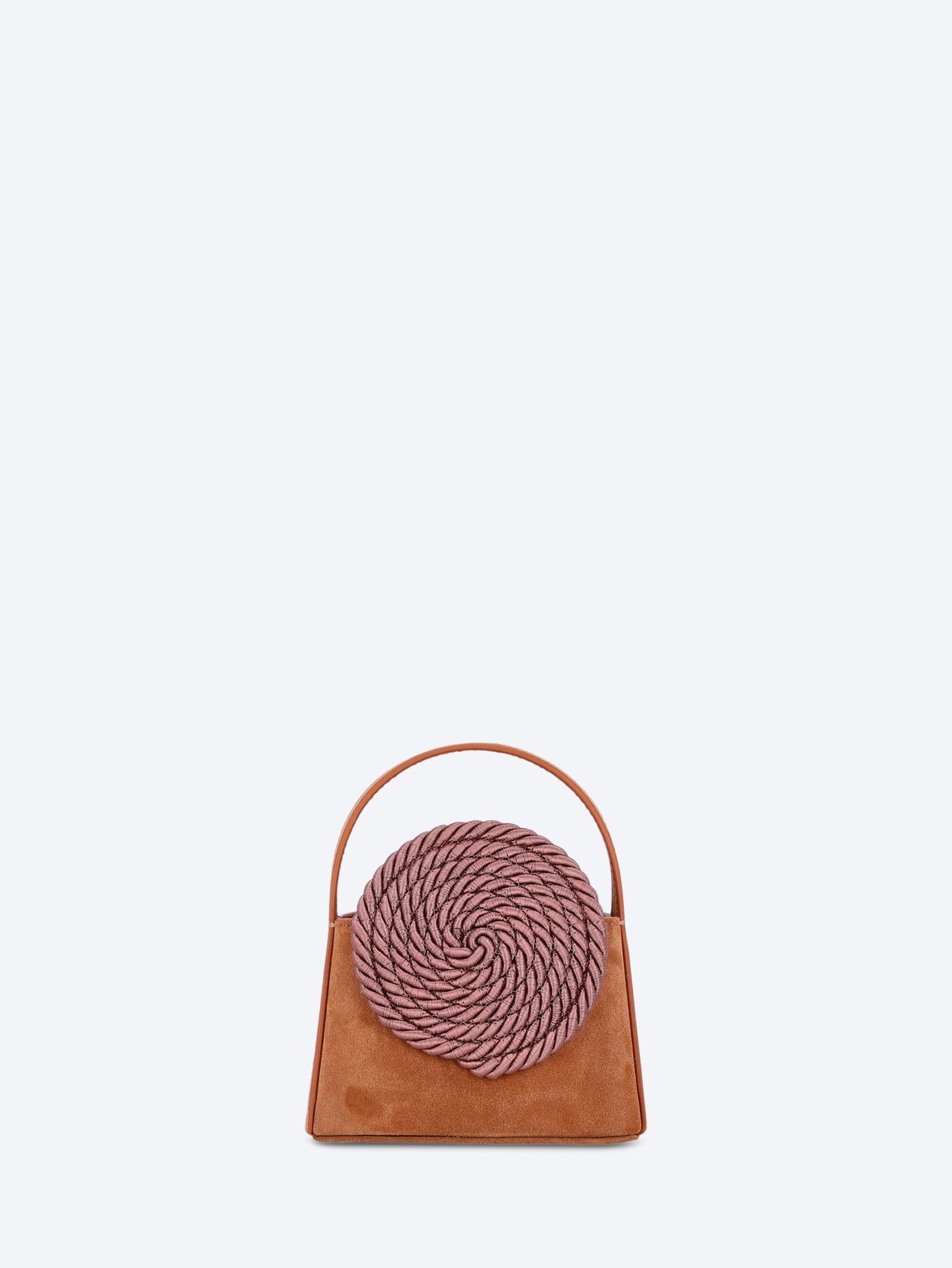 Mini gunther suede handbag 1