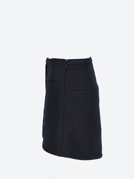 Mini skirt ellipse twill