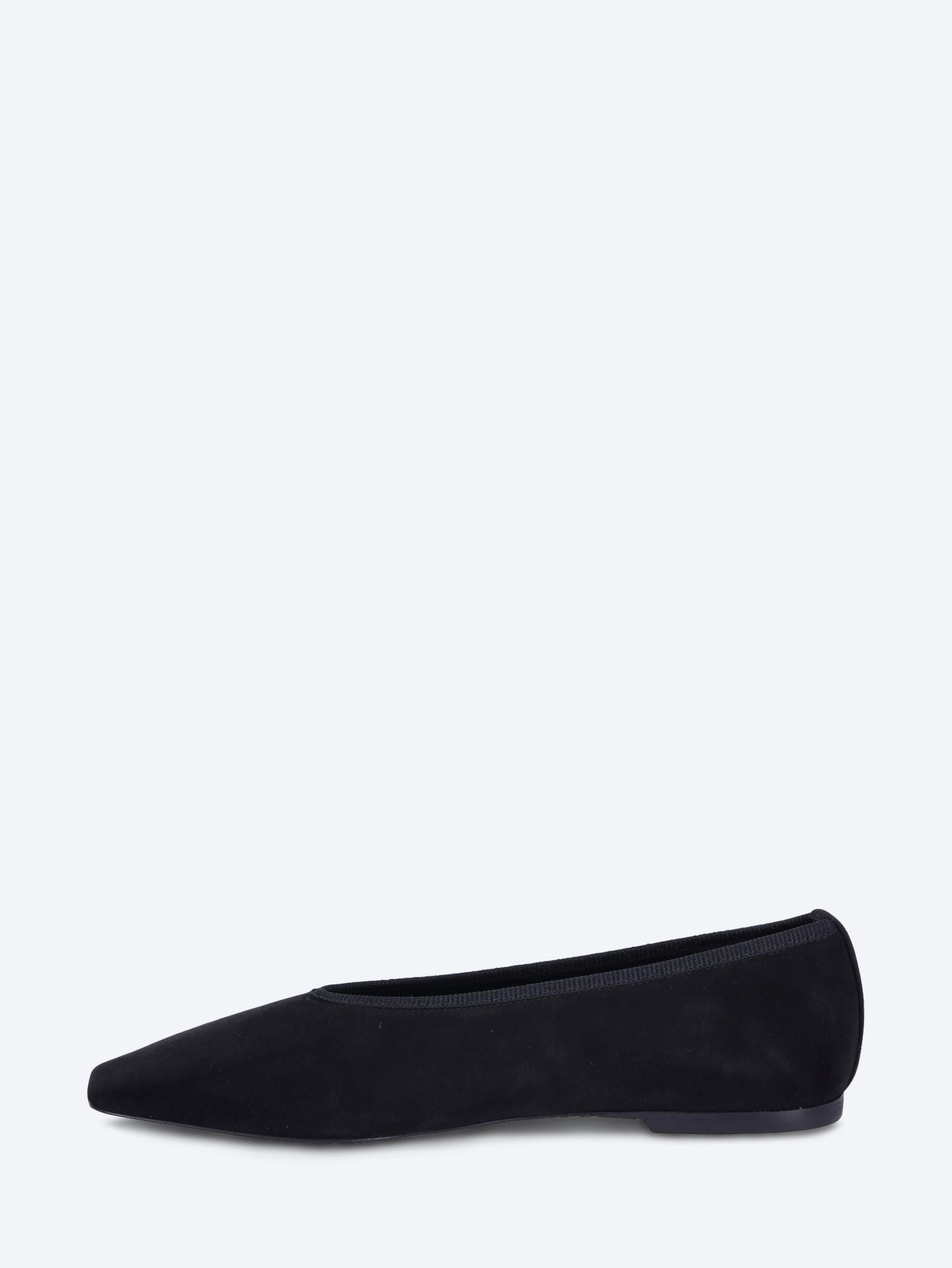 Minimalist suede ballerinas 4