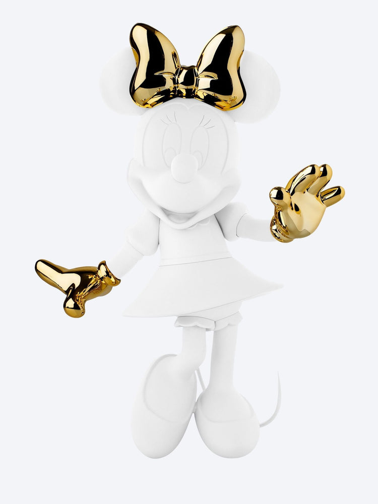 Minnie Welcome White & Gold 1