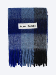 Mohair checked scarf ref: