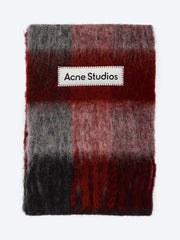 Mohair checked scarf ref: