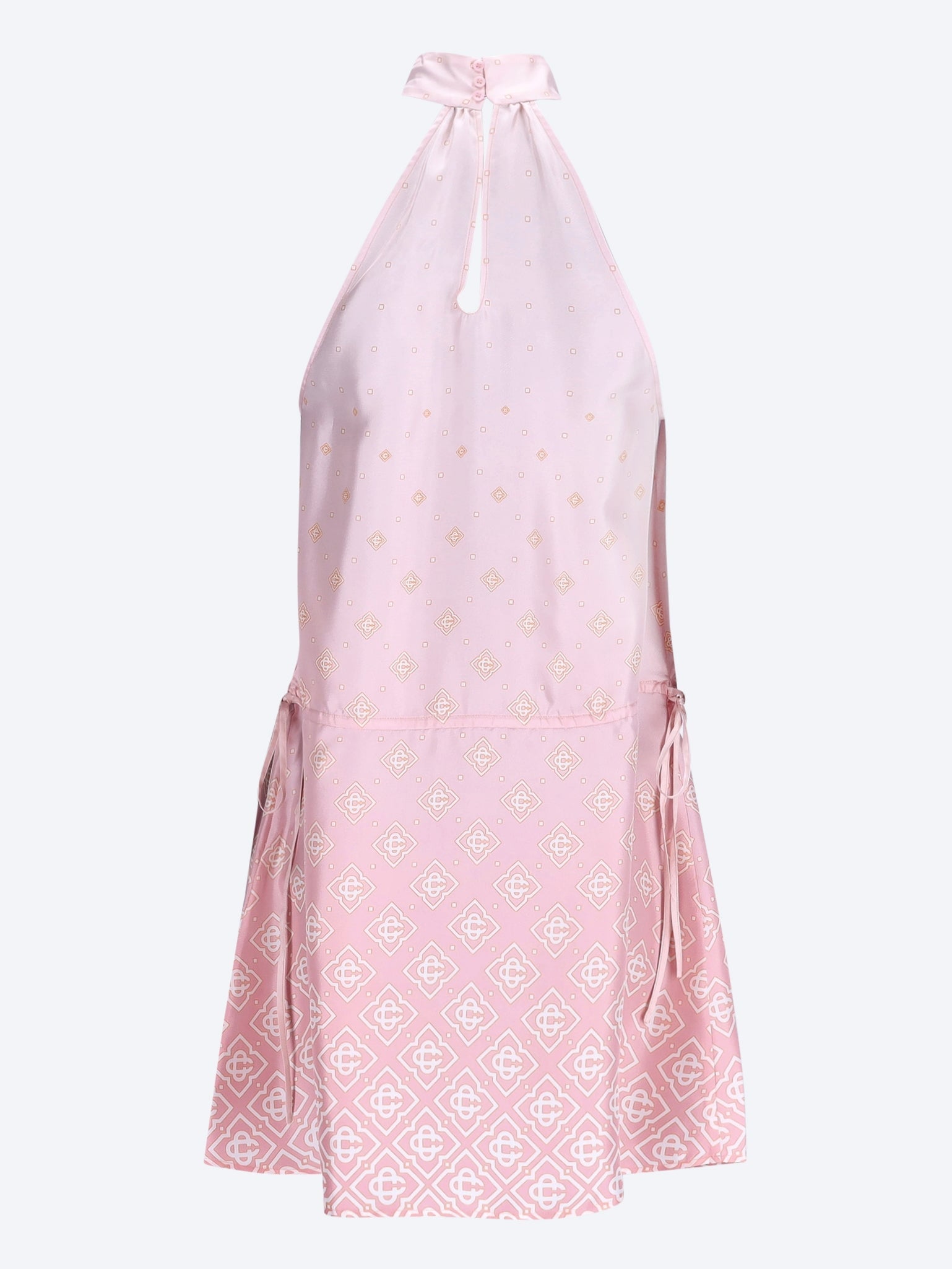 Monogram degrade silk dress 3