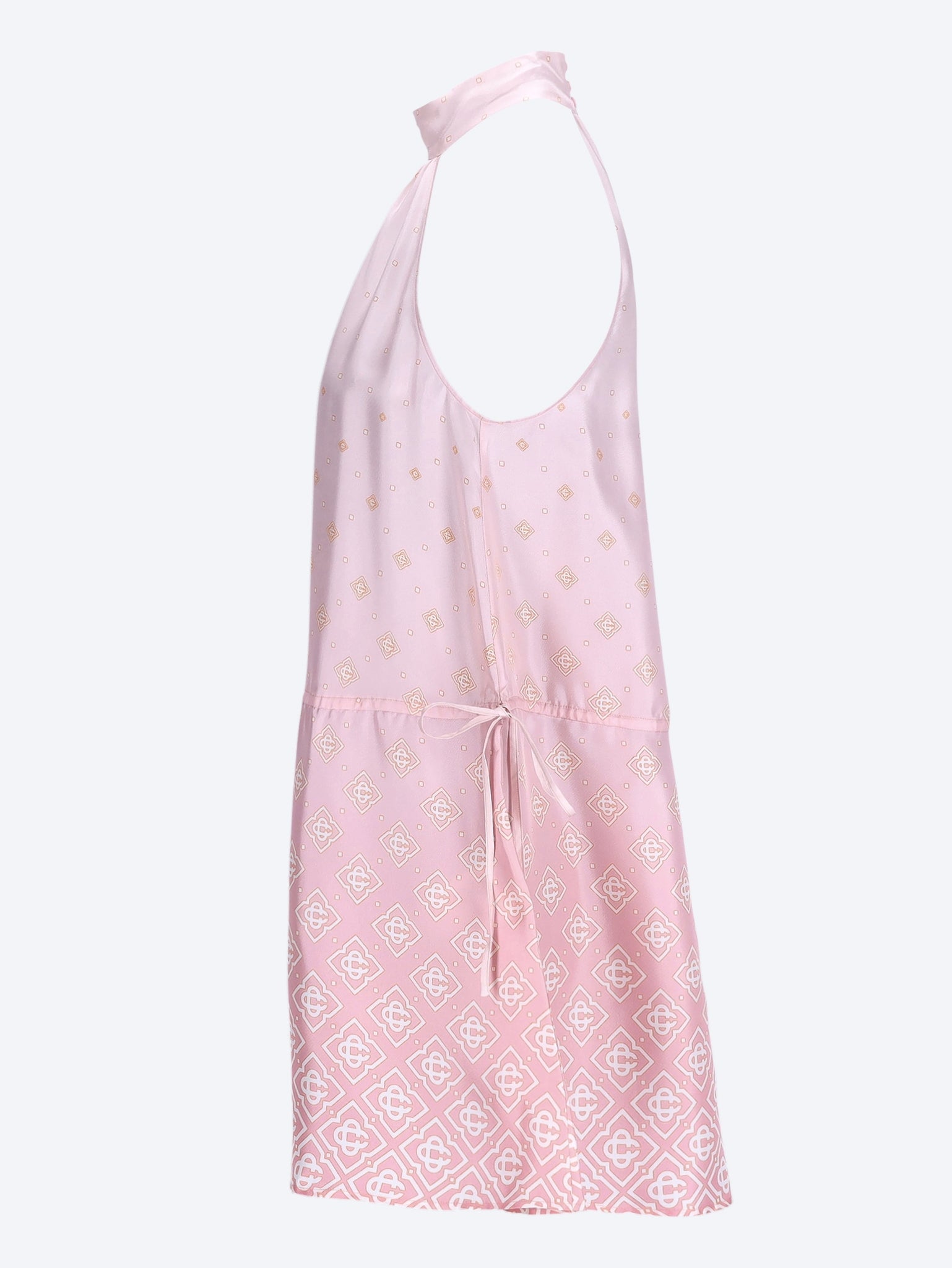 Monogram degrade silk dress 2