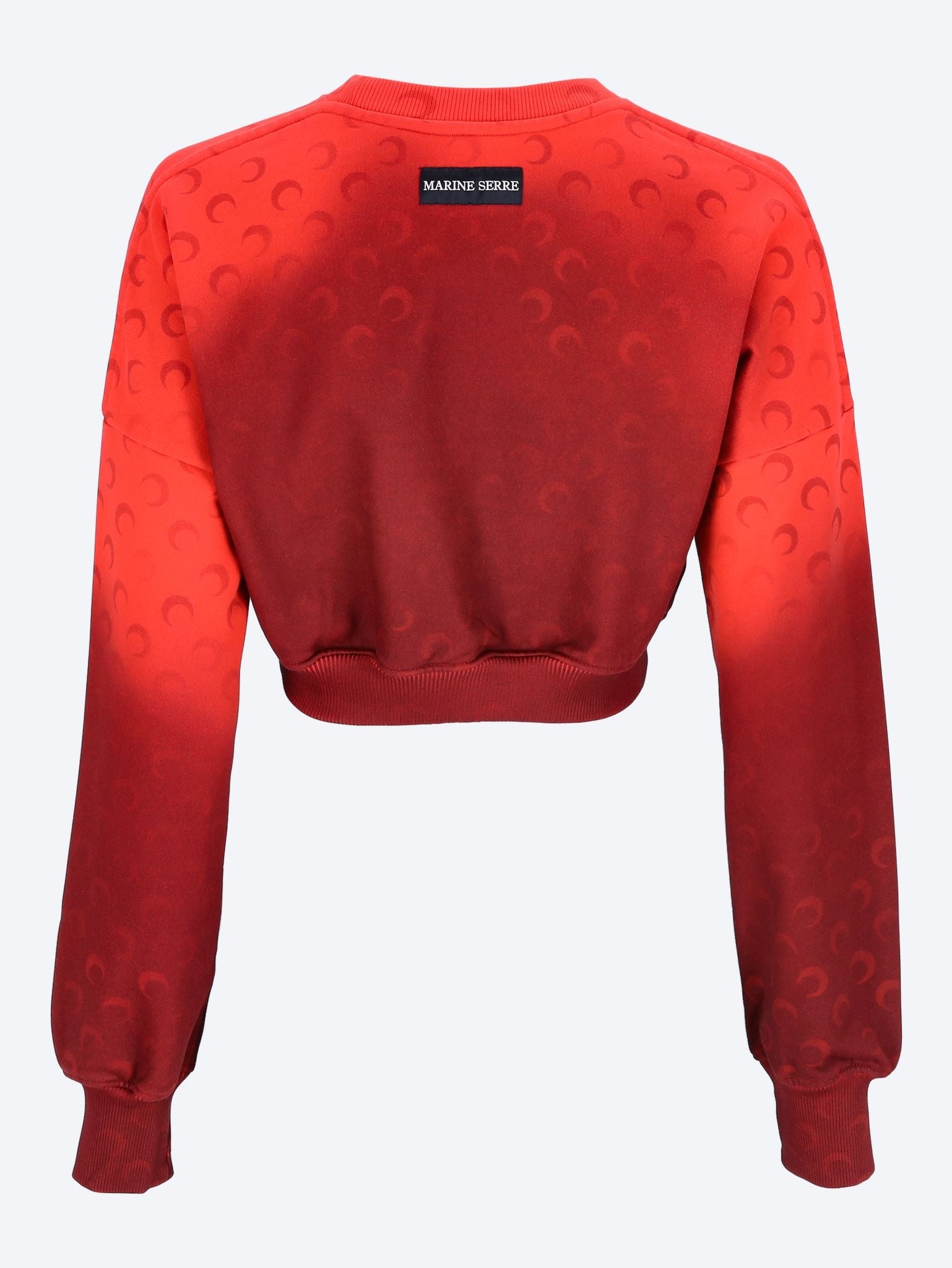 Moon faded cropped sweatshirt 3