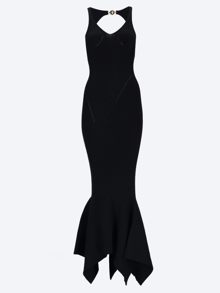 Moon jewelry open back dress 1