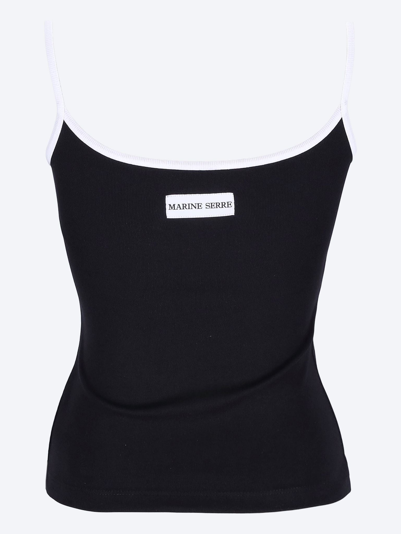 Moon logo ribbed strap top 3