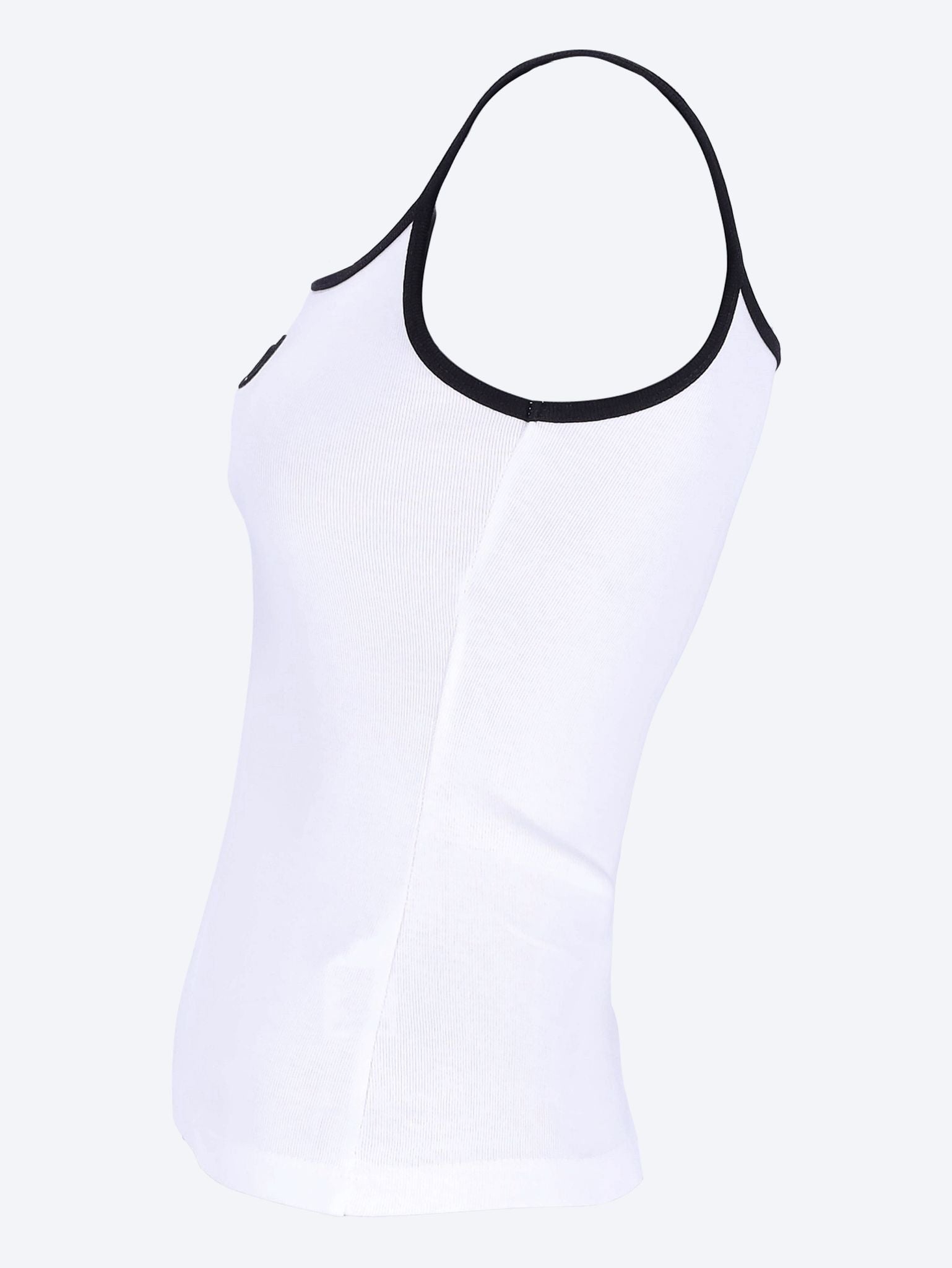 Moon logo ribbed strap top 2