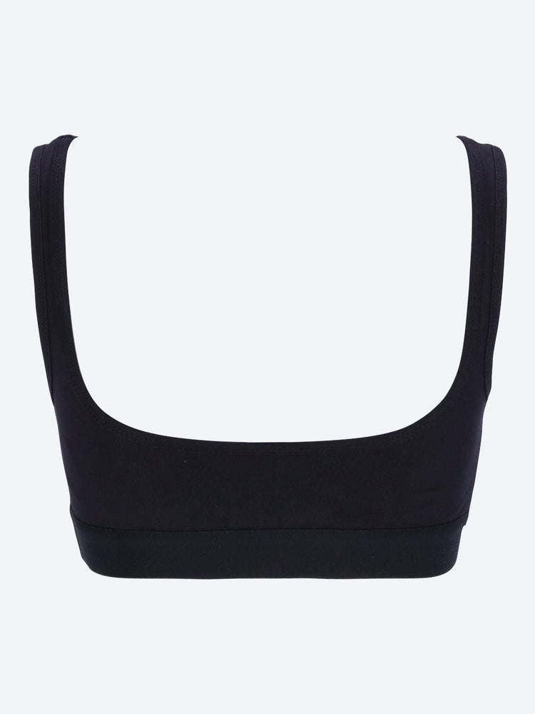 Moon logo stretched sports bra 3