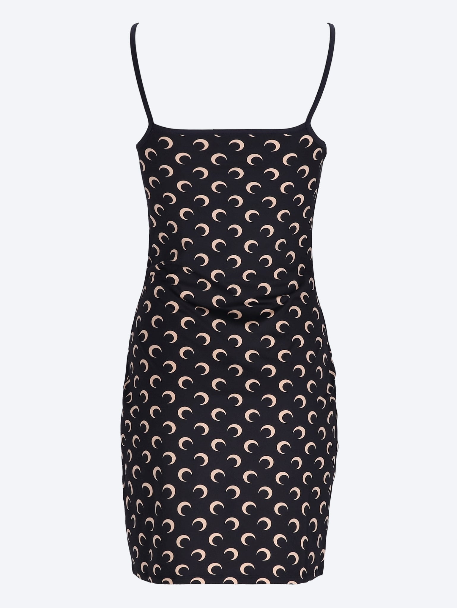 Moon printed jersey straps mini dress 3