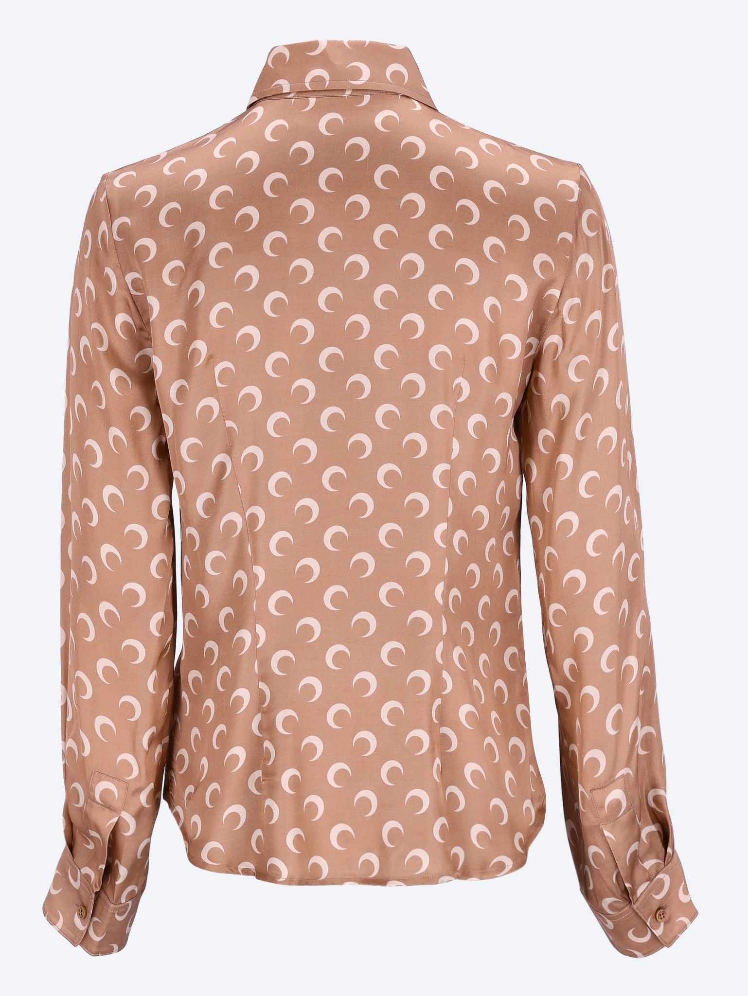Moon satin shirt blouse 3