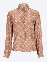 Moon satin shirt blouse ref: