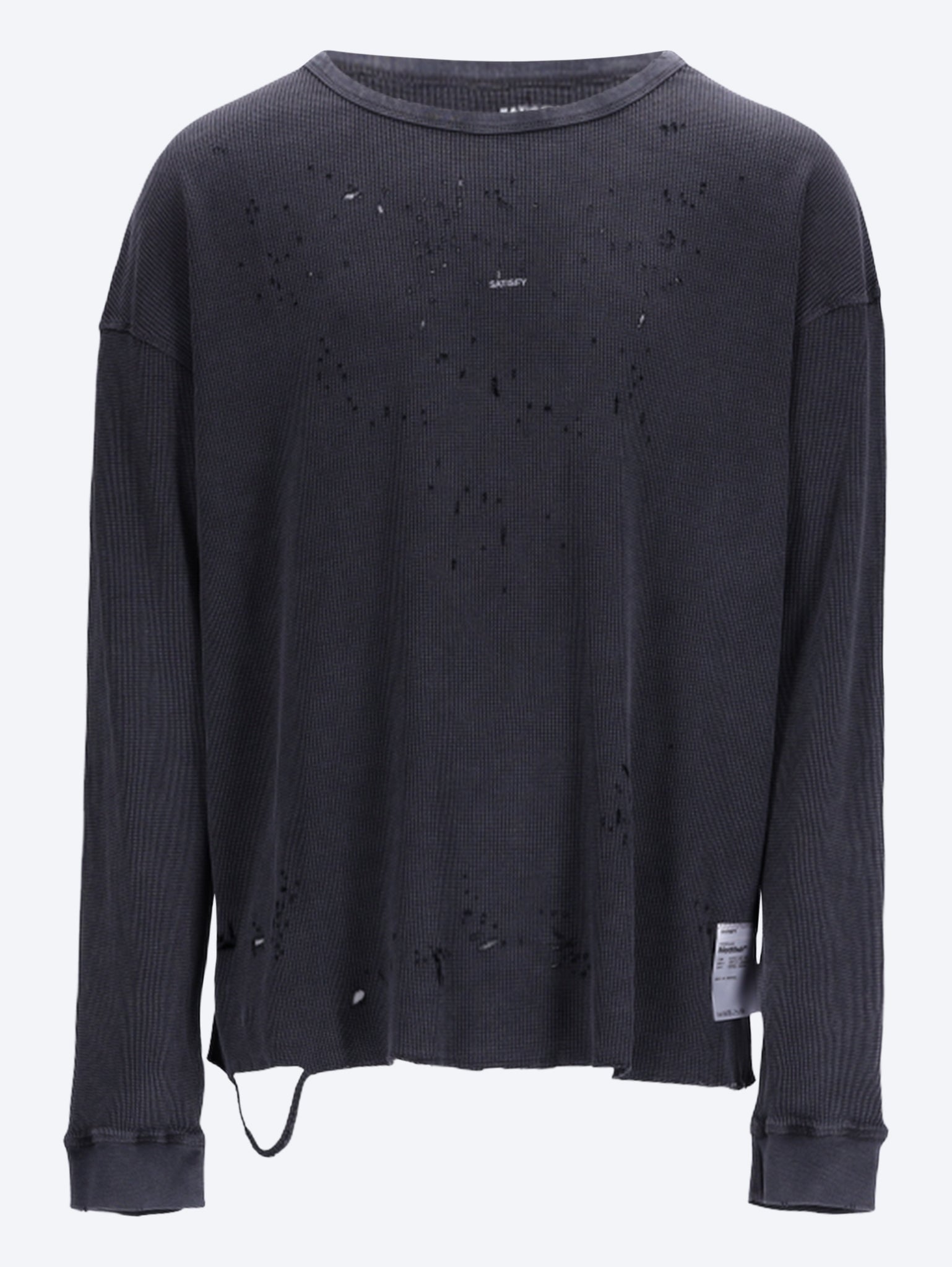 Mothtech waffle long t-shirt 1