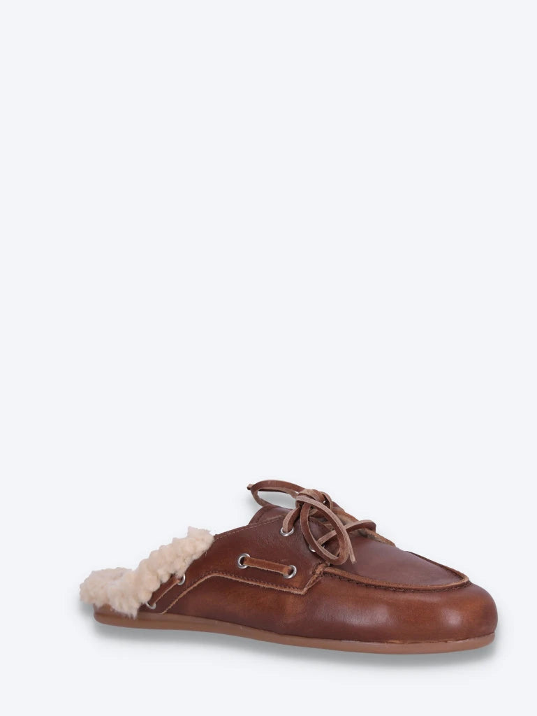 Mule-Pelz – Boots-Loafer aus Leder 2