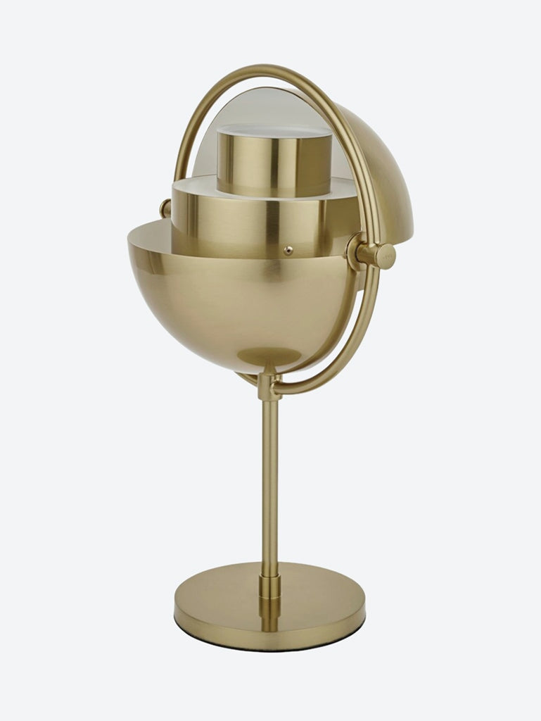 Multi-lite portable lamp brass base 3