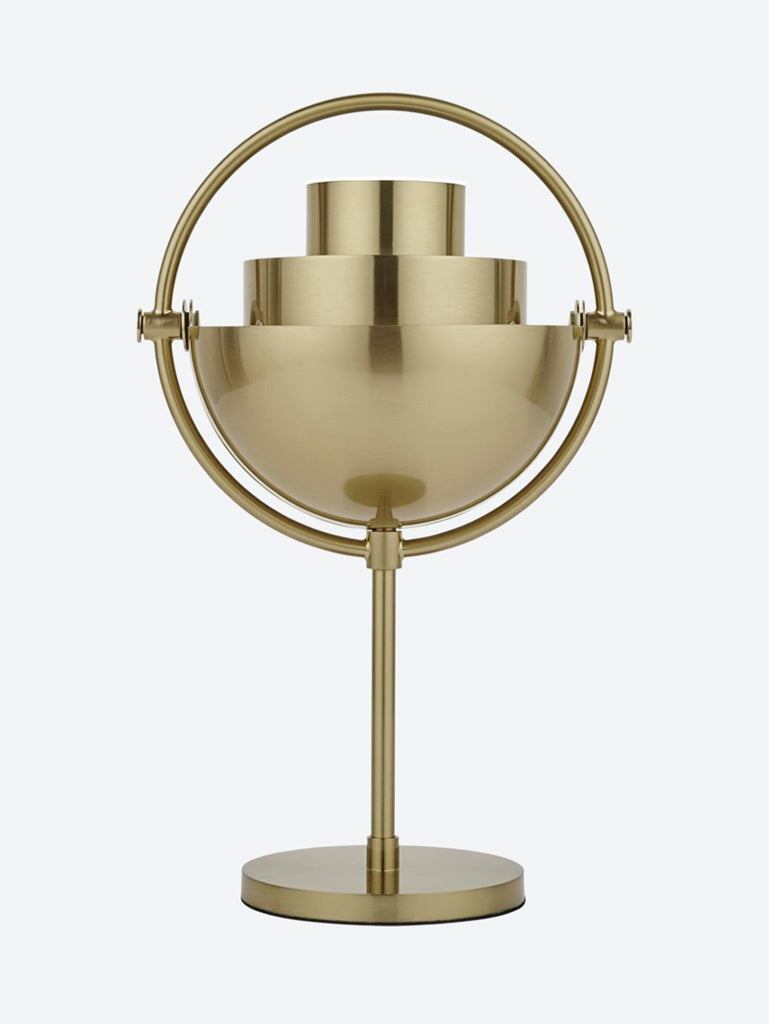 Multi-lite portable lamp brass base 2