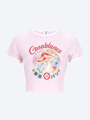 Mushroom emblem printed t-shirt ref: