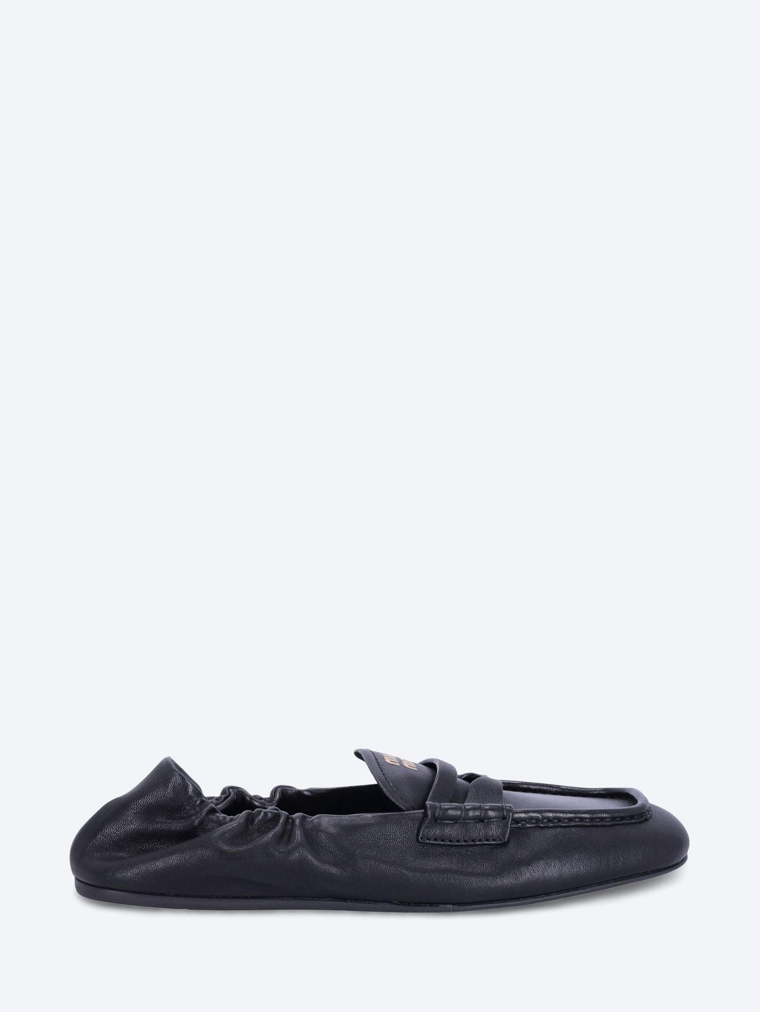 Ruches nappa leather loafers shoes 1