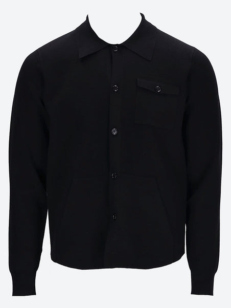 Normal fit long sleeved shirt