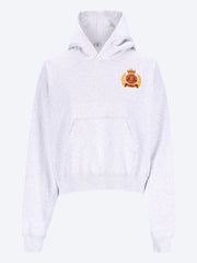 Ny crest cropped hoodie ref: