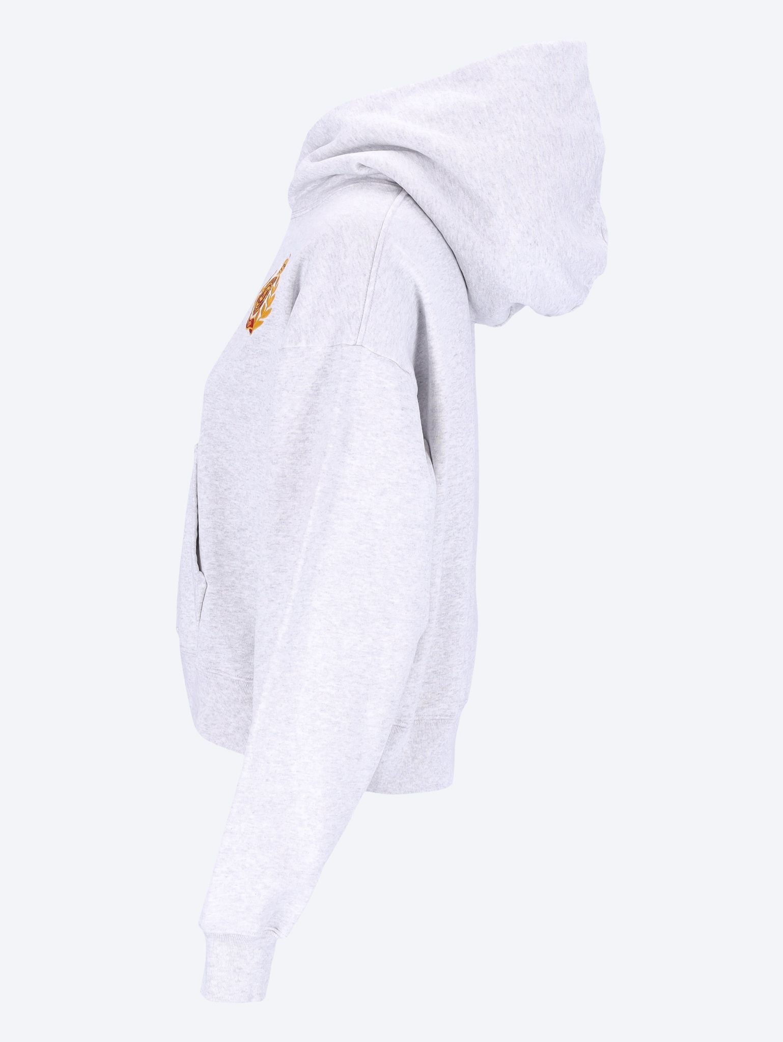 Ny crest cropped hoodie 2