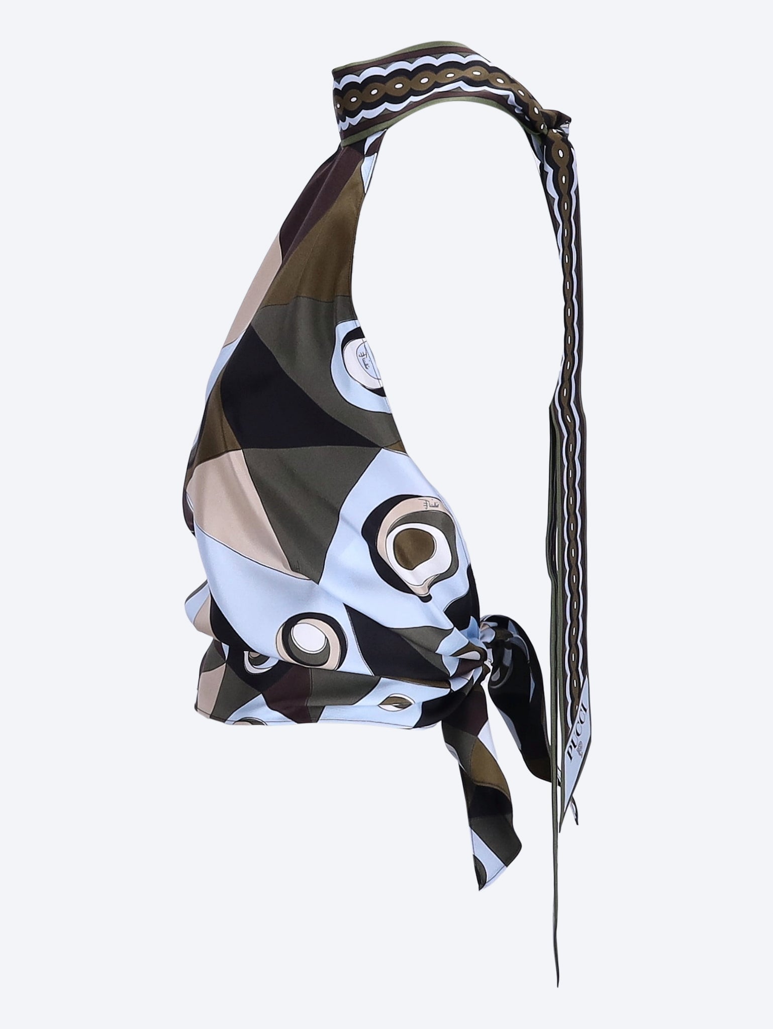 Occhi print halter top 2