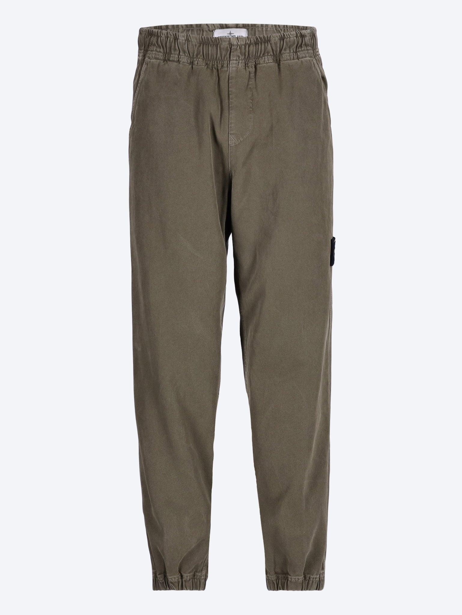 Pantalon teint de vêtements à effet ancien 1