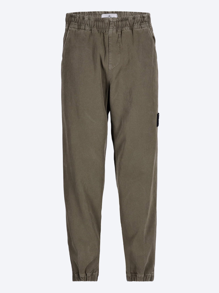 Pantalon teint de vêtements à effet ancien 1