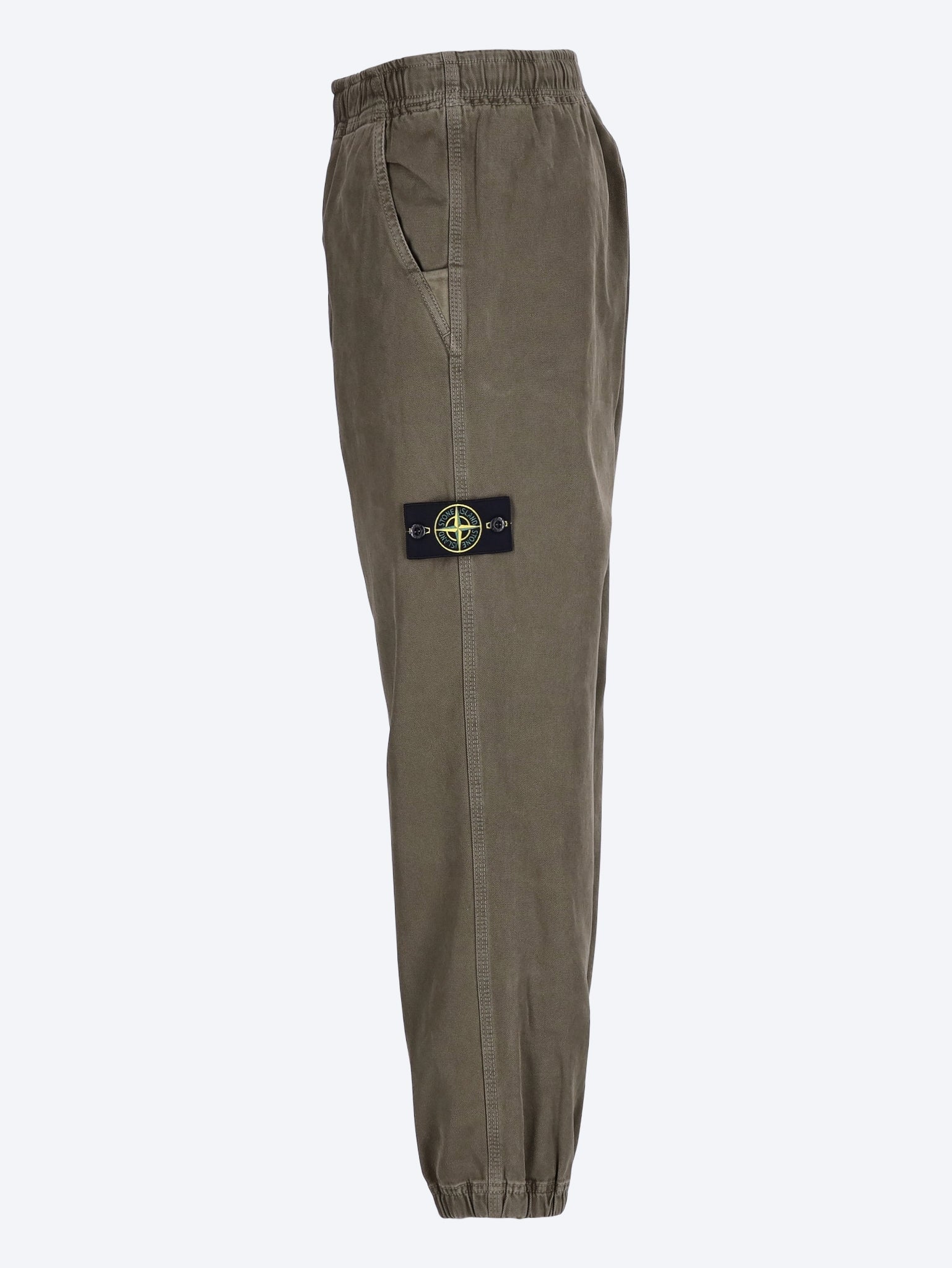 Pantalon teint de vêtements à effet ancien 2