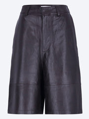 Olivia leather bermuda shorts ref: