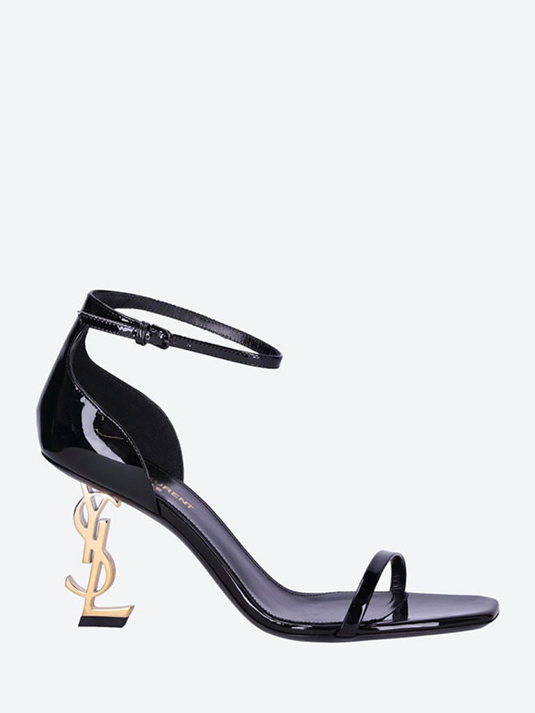 Opyum-Ledersandalen mit mittlerem Absatz 1