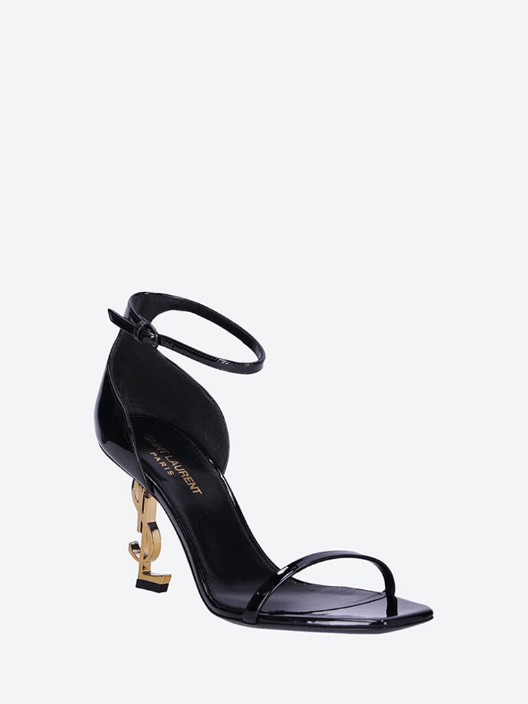 Opyum-Ledersandalen mit mittlerem Absatz 2