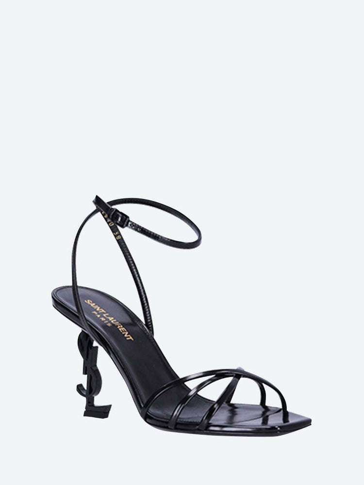 Opyum mid heel leather sandals 2