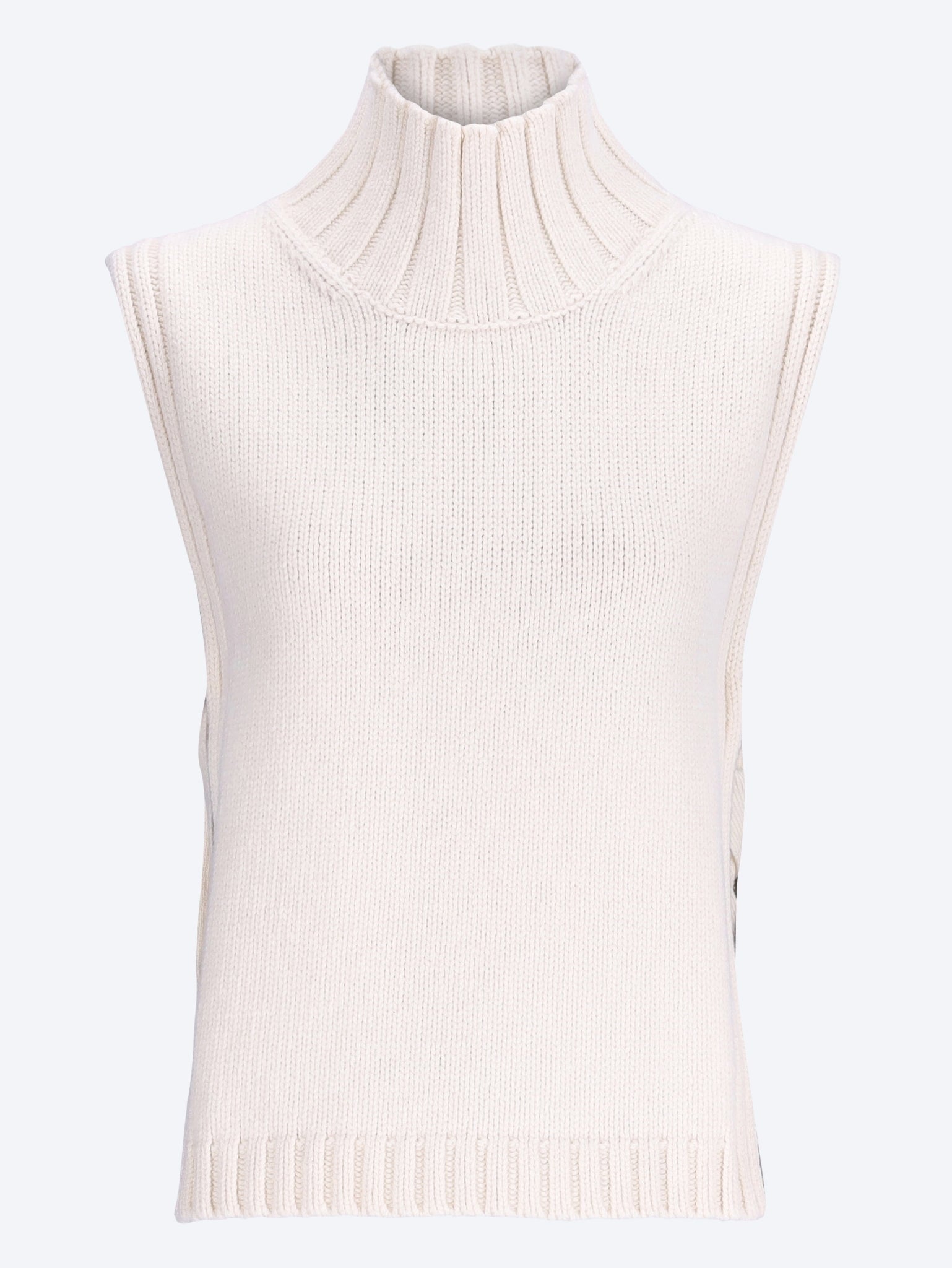 Or turtleneck sleeveless sweater 1