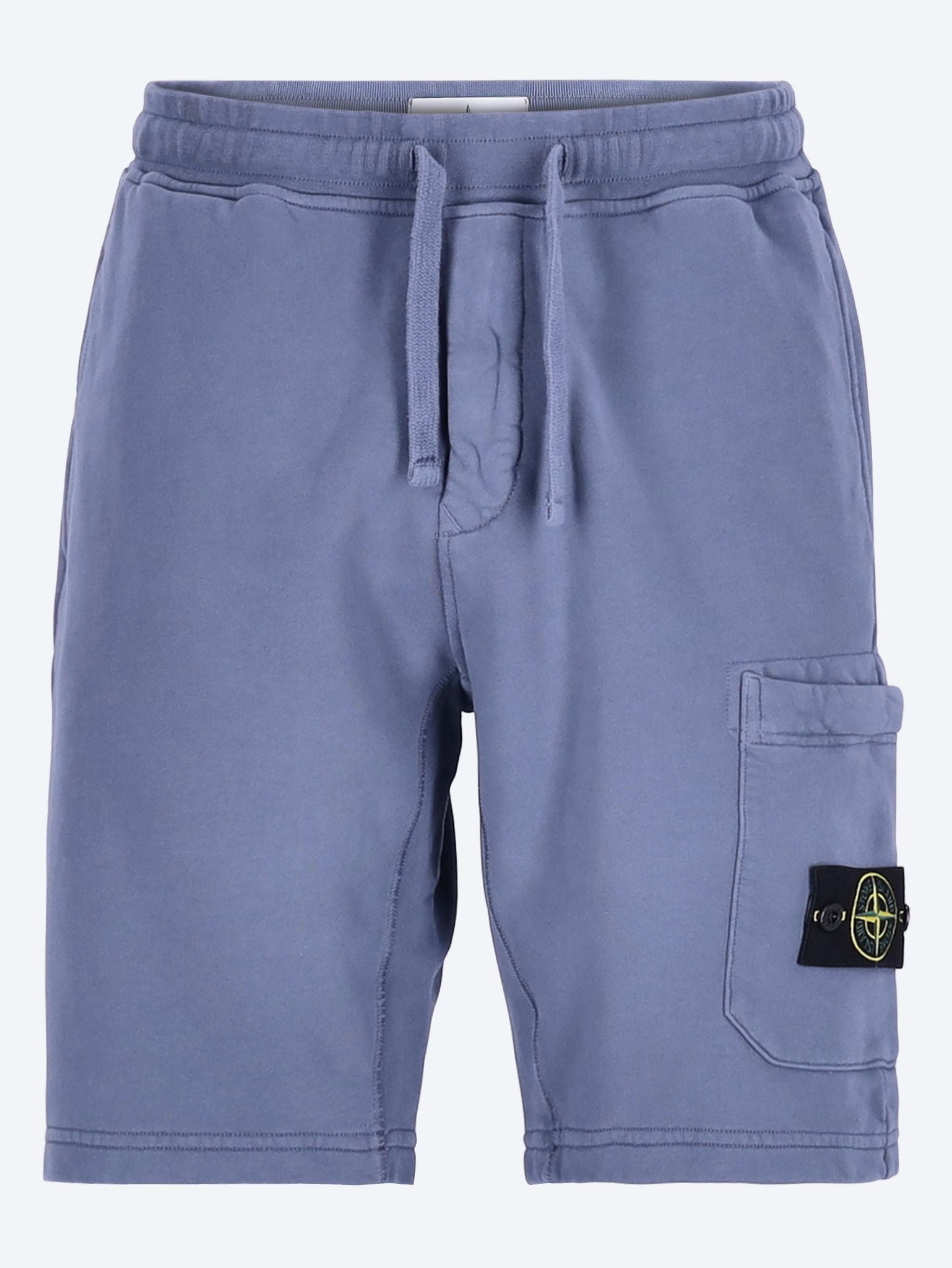 Organic cotton fleece shorts 1