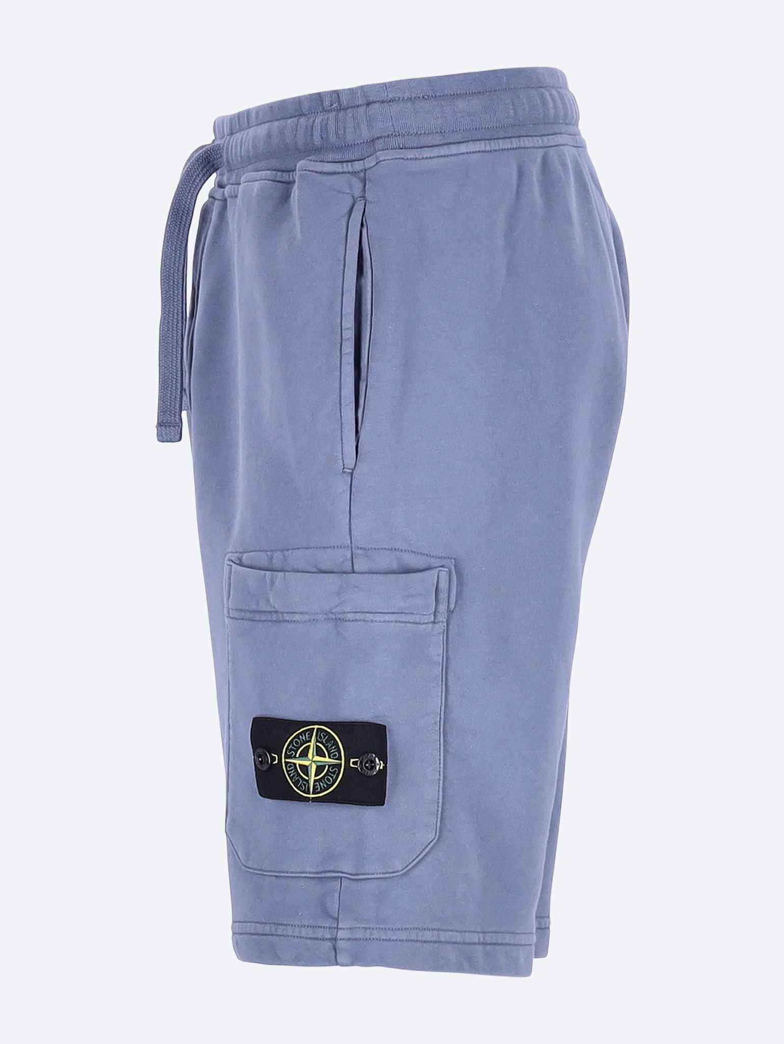Organic cotton fleece shorts 2