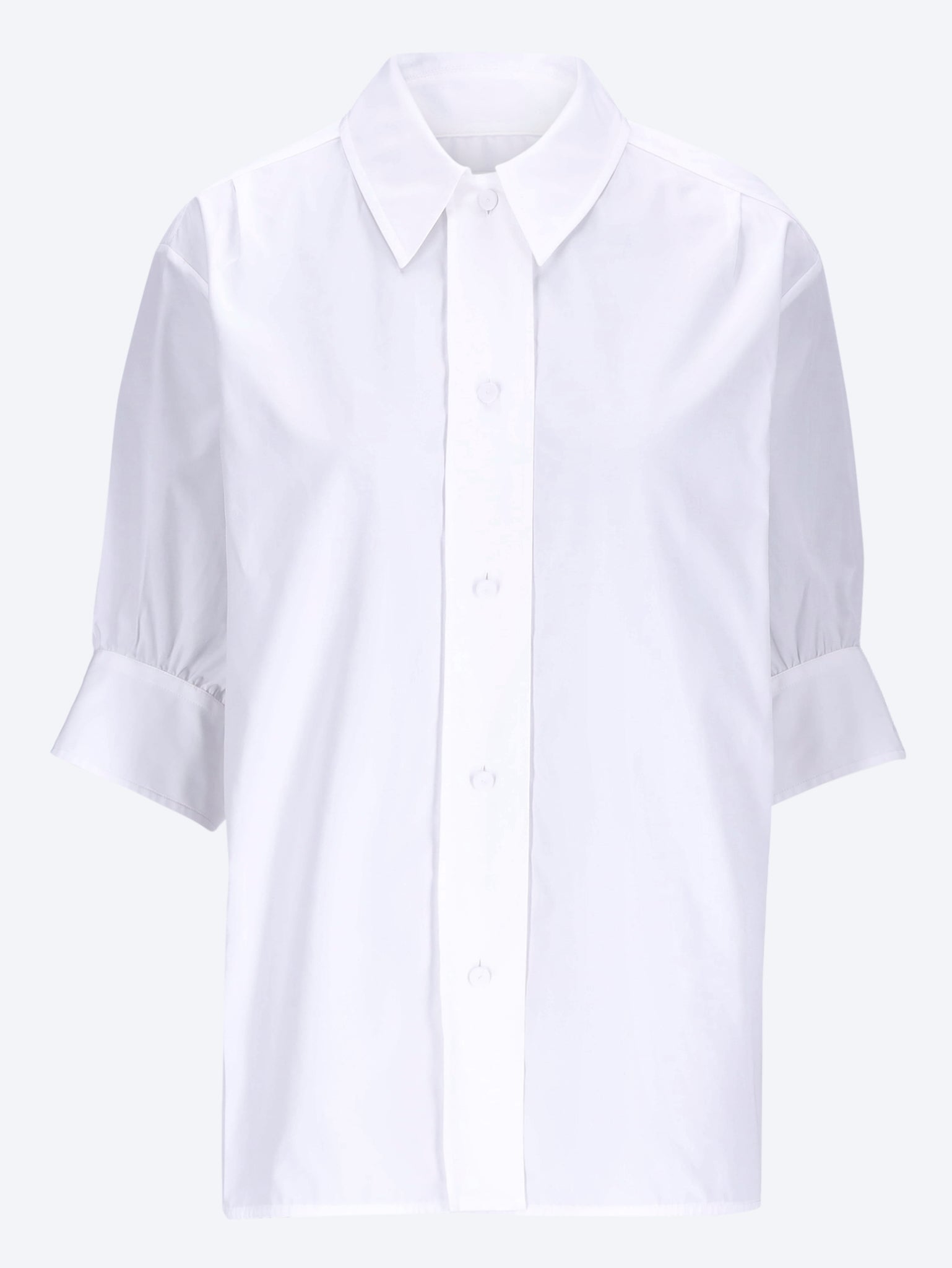 Organic cotton poplin shirt 1