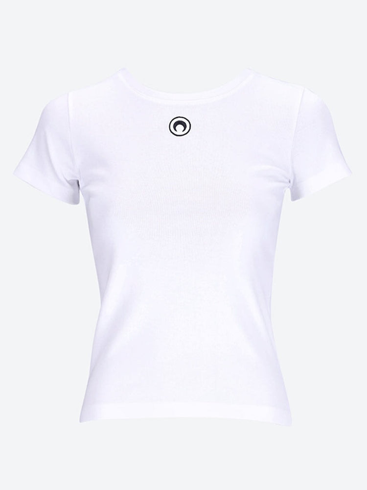 Organic cotton rib t-shirt 1