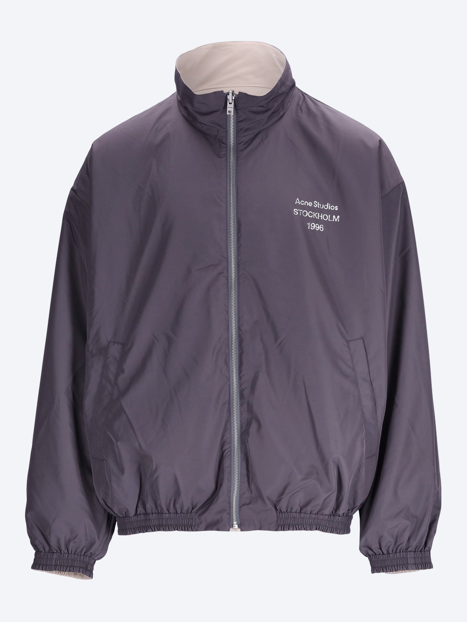 Jacke aus pfirsichfarbenem technischem Taft von Orsey 1