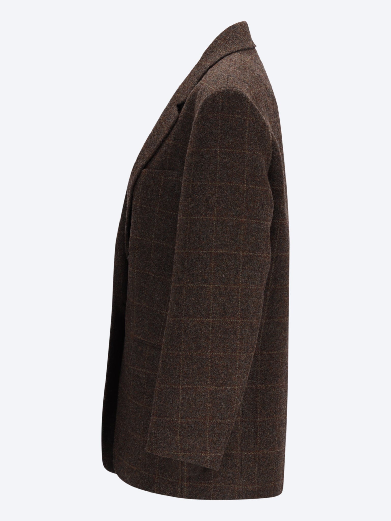 Veste-blazer oversize à carreaux 2