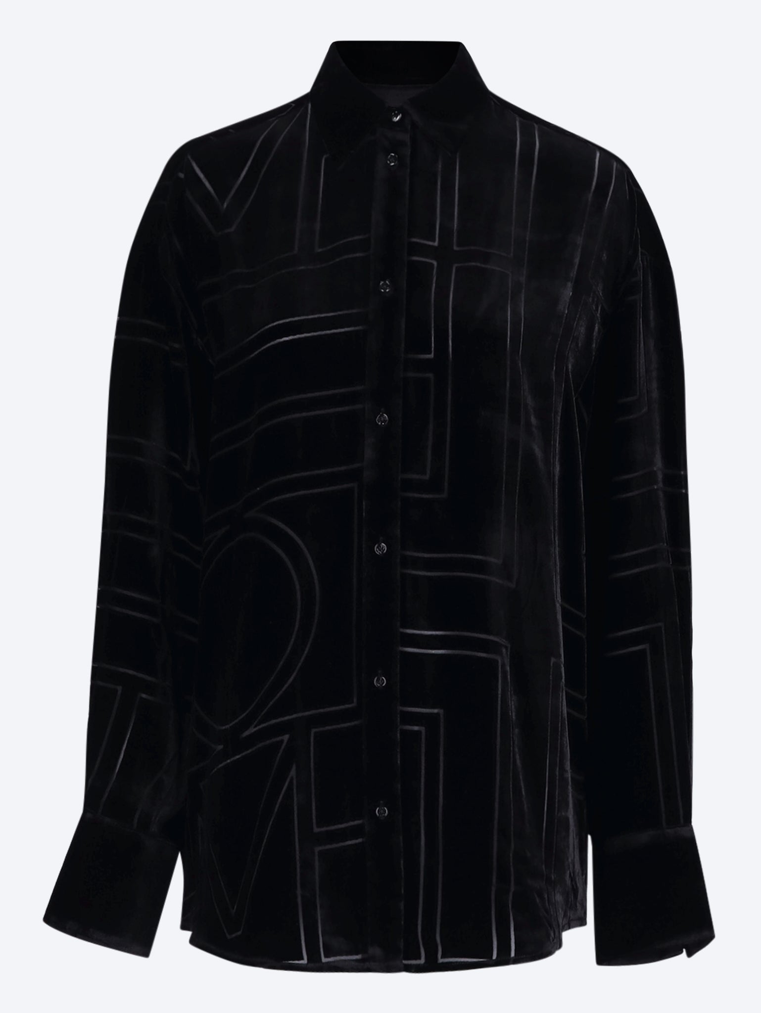 Oversized devore shirt 1